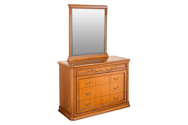 istock brown wooden bollard with mirror 2242315193