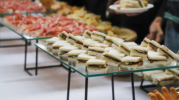 istock catering buffet for events in a restaurant with food and drinks. 2242315503