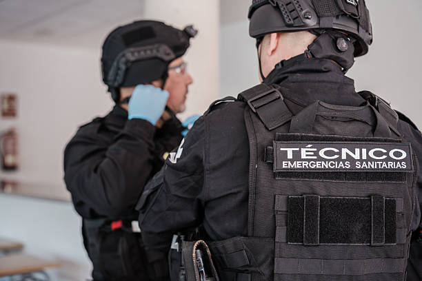 istock Emergency medical technicians preparing for rescue operation 2242342038