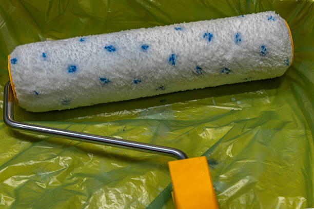 istock DIY home renovation, interior painting tools and equipment ready for wall decorating project. 2242342751