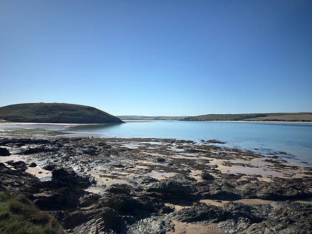 istock View from  Trebetherick Point across the Camel Estuary towards Padstow, North Cornwall, South West England, UK 2242343277