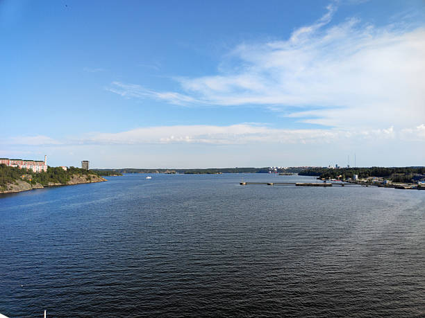 istock Uppsala town in Sweden seen from the cruiser 2242343736