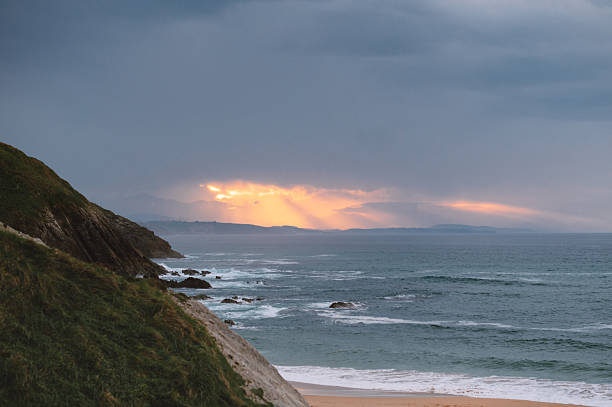 istock Beautiful sunset by the sea 2242344978