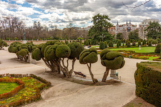 istock Buen Retiro park landscape in spring, Madrid, Spain 2242345244