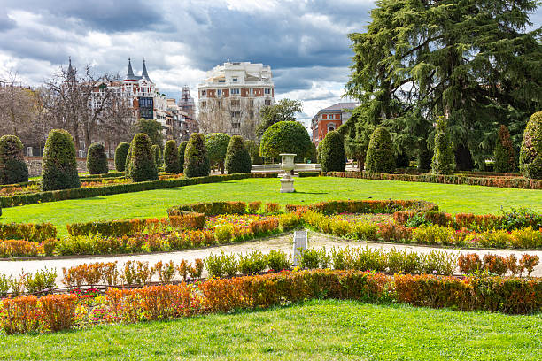istock Buen Retiro park landscape in spring, Madrid, Spain 2242345246