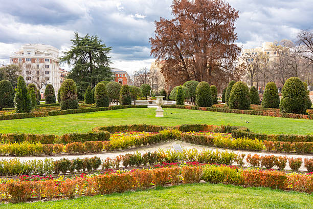 istock Buen Retiro park landscape in spring, Madrid, Spain 2242345273