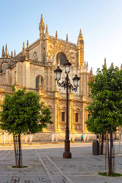 istock Seville Cathedral on Triumph square, Spain 2242350194