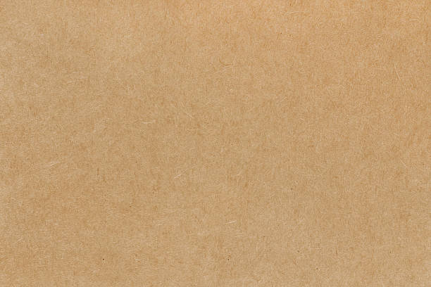 istock Cardboard sheet texture background, pattern of brown kraft paper with vintage style. 2242365975