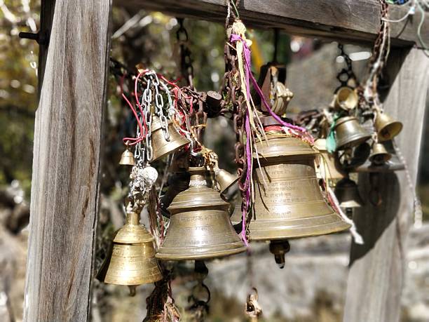 istock Echoes of Devotion: Temple Bells in the Himalayas 2242368504