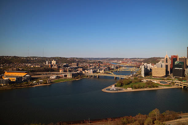 A beautiful day in Pittsburgh, Pennsylvania.