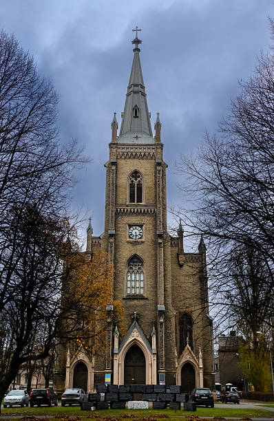 istock Old Catholic Church in Riga 2242379303