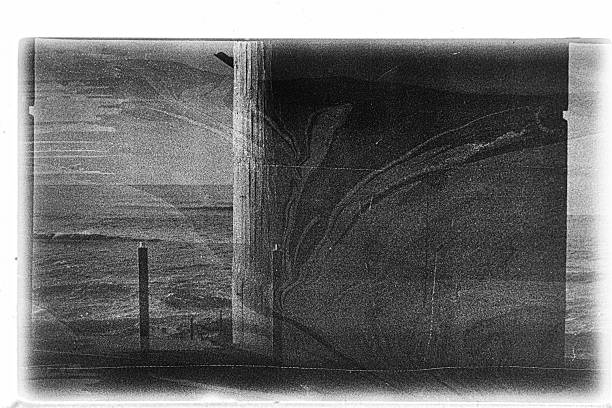 istock Textured minimalist surface in black and white fine art photograph 2242379497