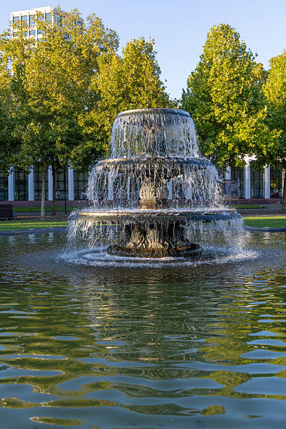 istock fountain at bowling green in Wiesbaden 2242392170