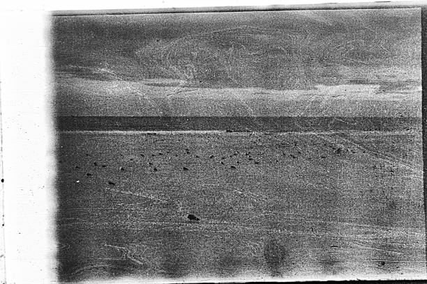istock Textured minimalist surface in black and white fine art photograph 2242395737