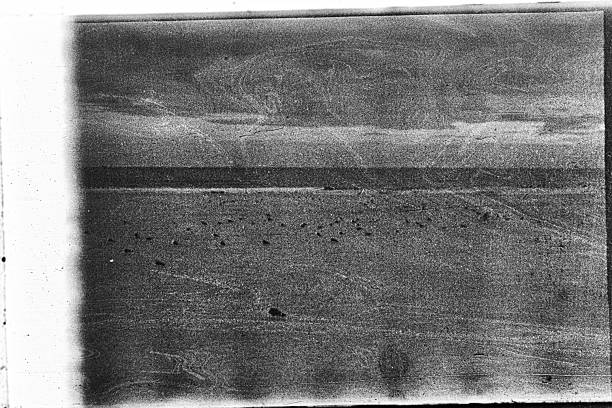 istock Textured minimalist surface in black and white fine art photograph 2242397160