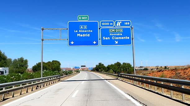 istock A-3 motorway in Spain towards Madrid 2242397234
