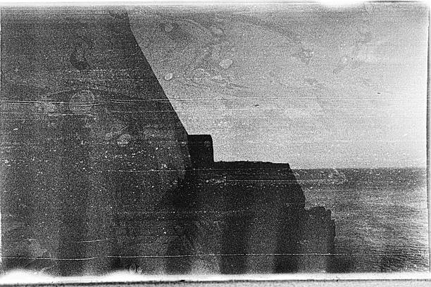 istock Textured minimalist surface in black and white fine art photograph 2242398722
