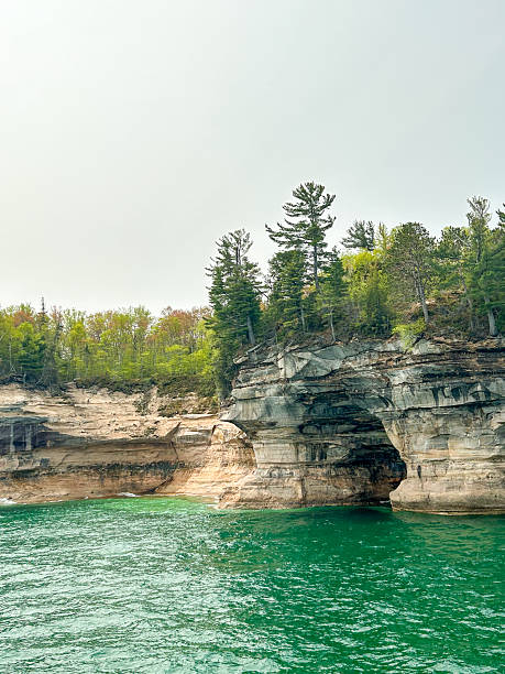 istock Pictured Rocks cliffs on Lake Superior, Michigan 2242410301