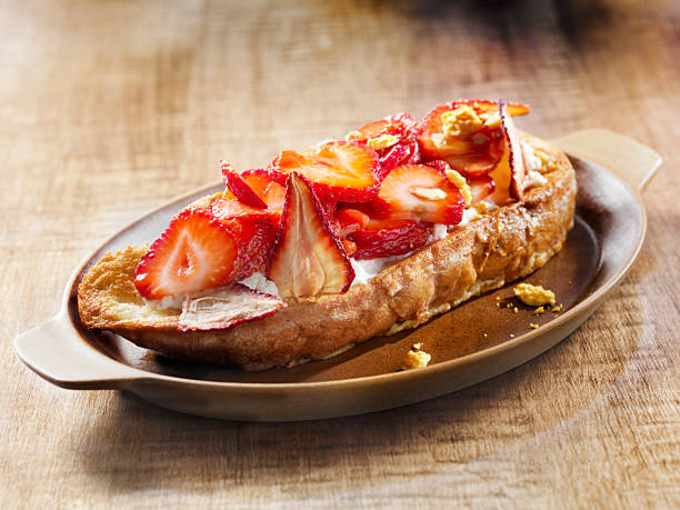Ricotta and Strawberry Toast
