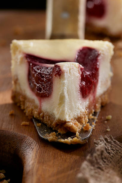 Strawberry Swirl Cheesecake