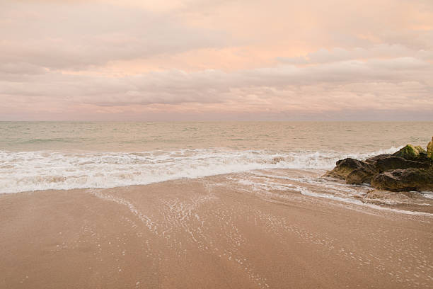 Cloudy Sunset Sky Over the Palm Beach, Florida Seashore, Fall of 2025