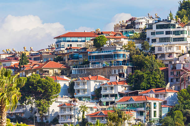 istock Mountainside houses in Turkey 2242418114