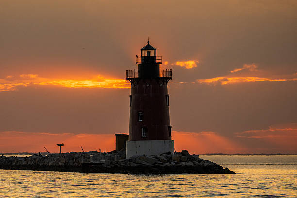 istock Delaware Breakwater East End Lighthouse Sunset 2242423640