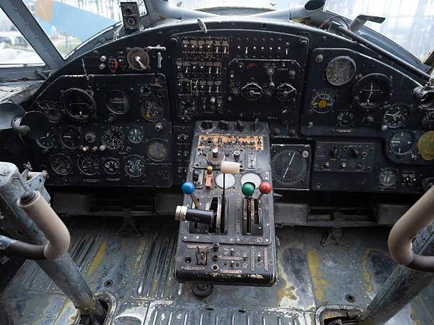 istock colorful throttle levers with red green and blue knobs, worn paint and tactile grips, vibrant detail 2242432799
