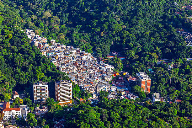 Favela Parque da Cidade, Tijuca Forest, Rio de Janeiro,