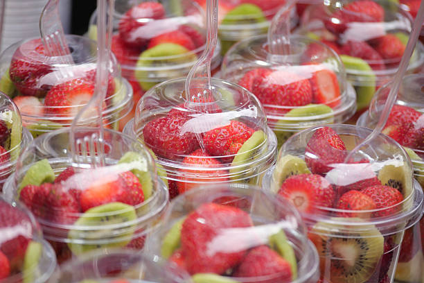 Delicious ripe and fresh strawberries, freshly picked on the foot, very red and sweet, photo made in Campo Alegre, Santa Catarina