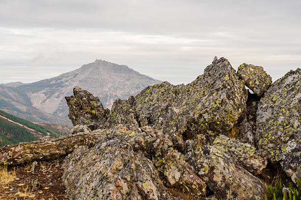 Landscape, rock formations. Sierra de Francia. Batuecas Valley