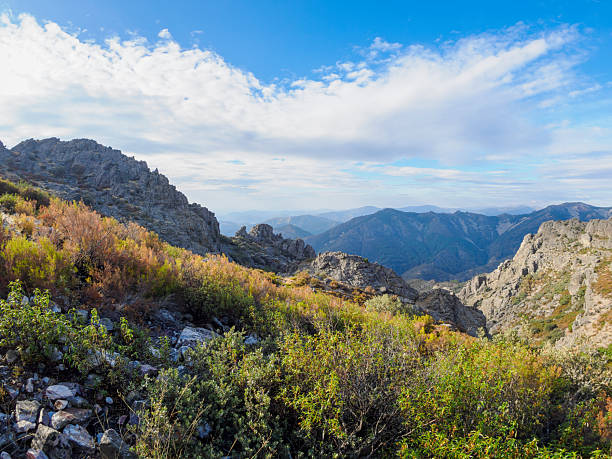 Landscape, rock formations. Sierra de Francia. Batuecas Valley