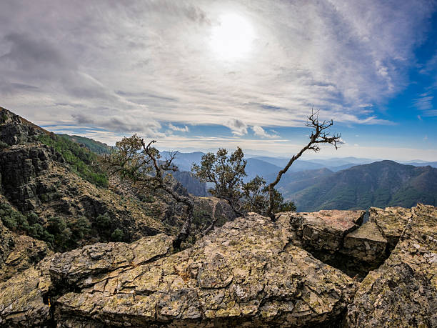 Landscape, rock formations. Sierra de Francia. Batuecas Valley