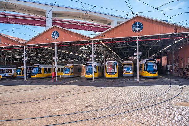 istock The Santo Amaro Depot for Lisbon's trams 2242440785