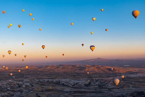istock Hot air balloon tour in Cappadocia 2242449830