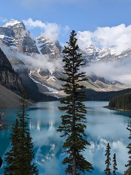 istock Lake with Snow-Capped Mountains 2242456524