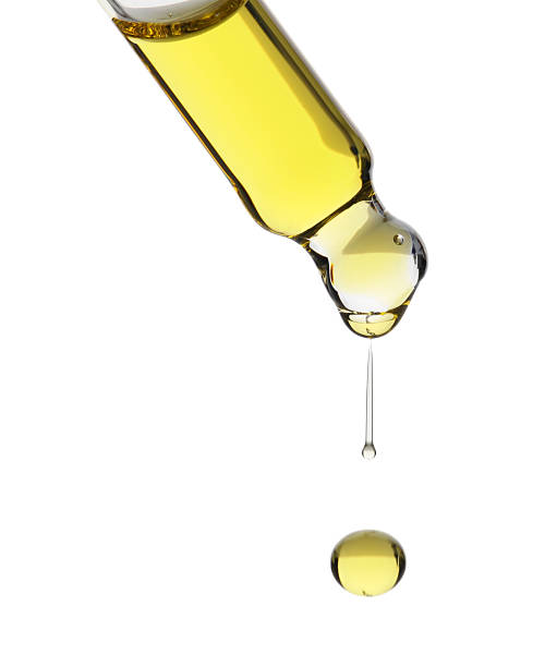 istock Dripping tincture from pipette isolated on white 2242466737