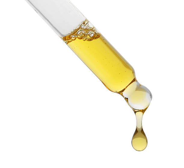 istock Dripping tincture from pipette isolated on white 2242466757