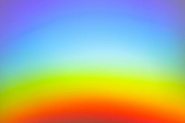 Abstract blur holographic rainbow foil iridescent background