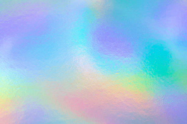 istock Holographic rainbow foil iridescent texture abstract hologram background 2242470841