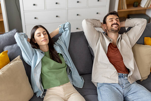 istock Connected Couple Enjoying Each Other's Company at Home 2242471794