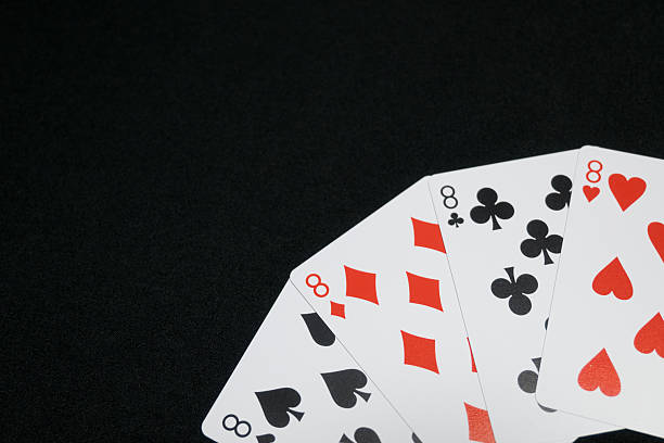 istock Four 8s of Playing Cards 2242475021