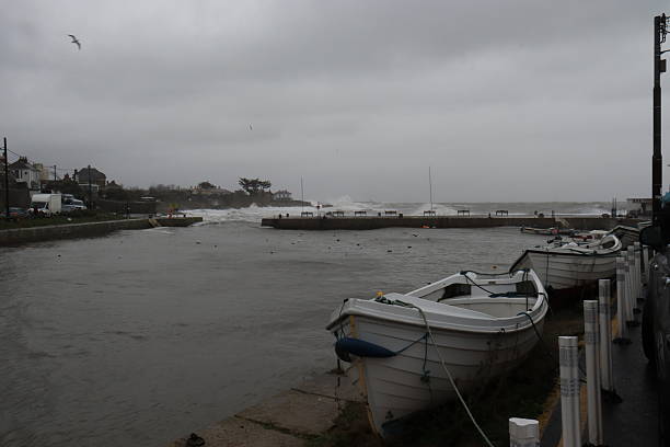 istock Storm Waves Crash at Bullock Harbour, Dublin – January 2021 2242481613
