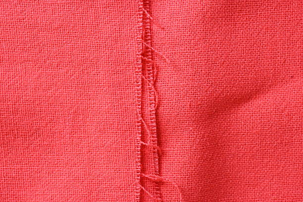 red texture of fabric textile, abstract image for fashion cloth design background
