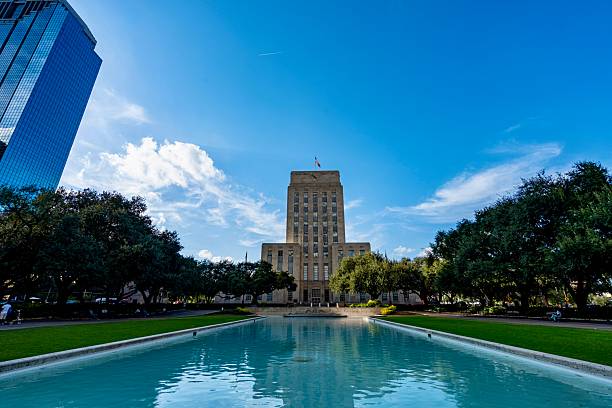 istock Downtown Houston on a Sunny Autumn Day 2242483371