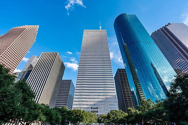 istock Downtown Houston on a Sunny Autumn Day 2242483389