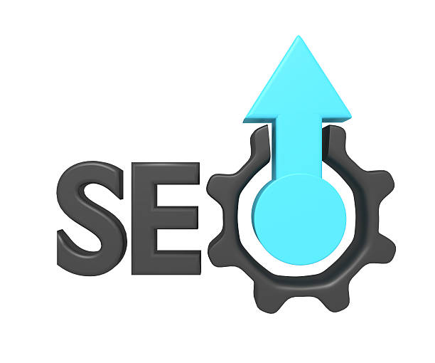 SEO Gear Arrow Illustration