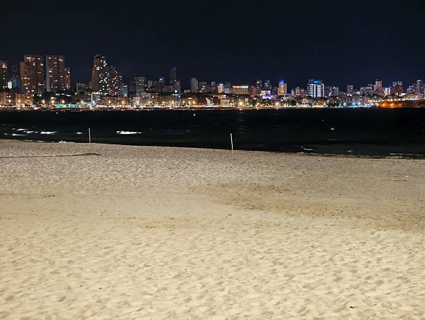 istock calm night by empty shoreline, tranquil coastal landscape illuminated by soft nocturnal lighting 2242490593