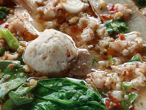 istock meatball and pork with vegetable in noodle soup 2242500561