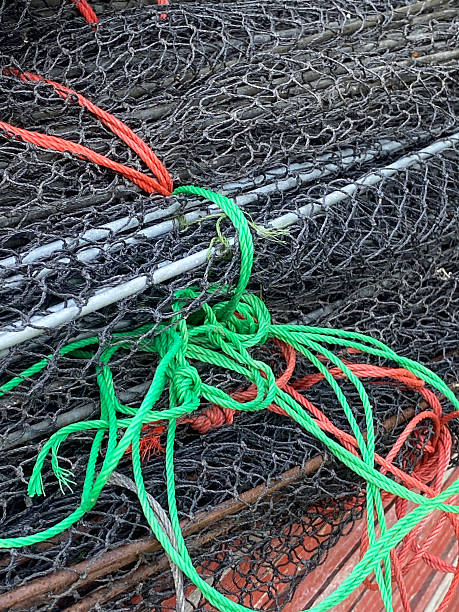 istock rope and fishing net 2242505778